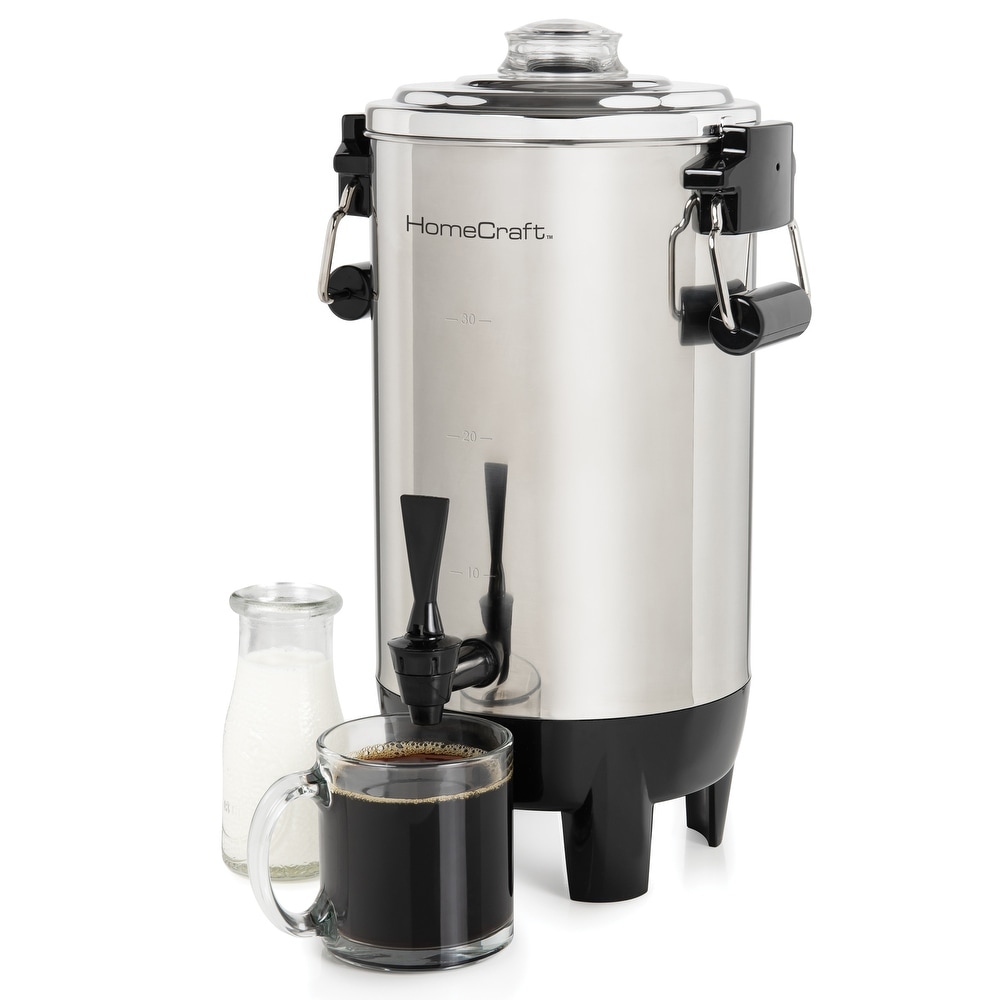 Commercial Coffee Maker, Quick Brewing Food Grade Stainless Steel Large  Coffee Urn Perfect-16L 