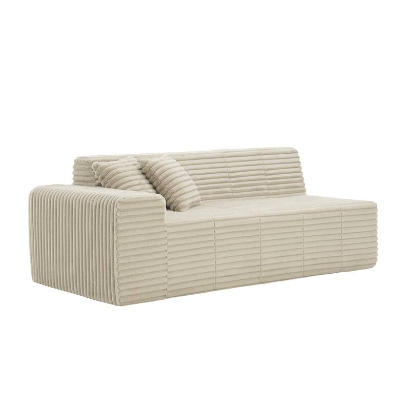 Modern Oversized plush Sofa Bed