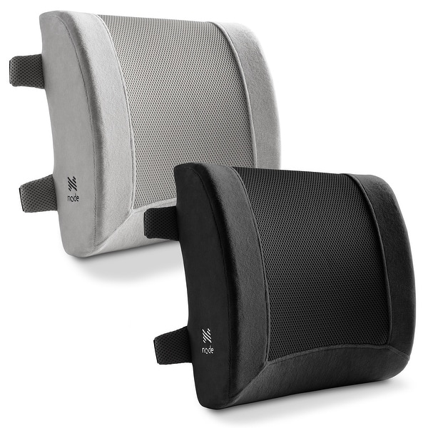 Memory Foam Ergonomic Lumbar Cushion by Node