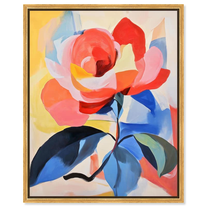 Chromatic Explosion II Canvas by Art Remedy - 30" x 36" - Gold