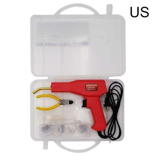 slide 2 of 11, Plastic Welder Garage Tools Hot Staplers Machine Staple PVC Plastic,50W Hot Staplers Welding Machine Red