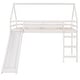 preview thumbnail 9 of 41, House Loft Bed with Slide