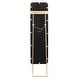 preview thumbnail 4 of 4, SAFAVIEH Lerna 18-inch Brass Vertical Rectangular Standing Mirror - 16" W x 18" L x 61" H