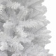 preview thumbnail 5 of 5, Puleo International 7 ft. Pre-Lit White Carson Artificial Pine Tree