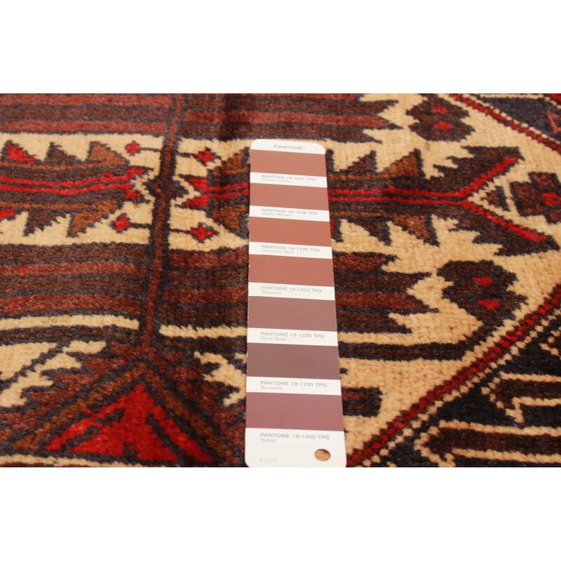 Teimani Brown Rug 2'10" x 5'2" - 2'10 x 5'2
