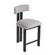 preview thumbnail 4 of 23, Christopher Knight Home - Ava Stylish Upholstered Round Counter stool with Low Back (Set of 2) - 21''L x 20''W x 38''H