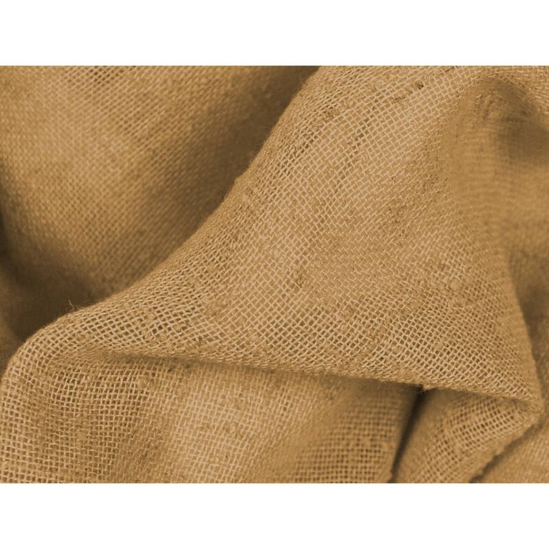 New Castle Gorgeous Slubbed Linen Lined Grommet Patio Curtain Panel