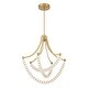 preview thumbnail 6 of 4, Minka Lavery 5646-L Pearl 30" Wide Abstract Chandelier