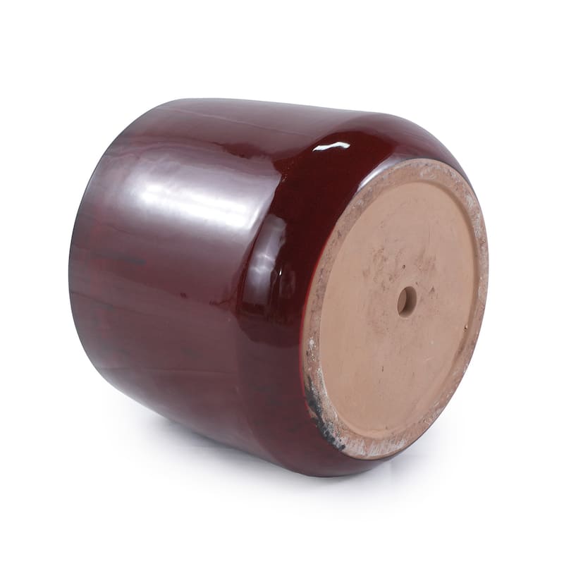 4 Pieces Ceramic Planter Pot, Modern Indoor Outdoor Flowerpot for Patio, Garden, or Windowsills