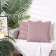 preview thumbnail 6 of 4, 1 Pair Striped Pillow Cover with Pom Pom Fringe for Home Cushion Case