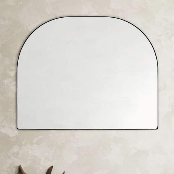 slide 2 of 33, TEHOME Dezerae Large Arch Mirror for Mantel, 40'' W x 32'' H