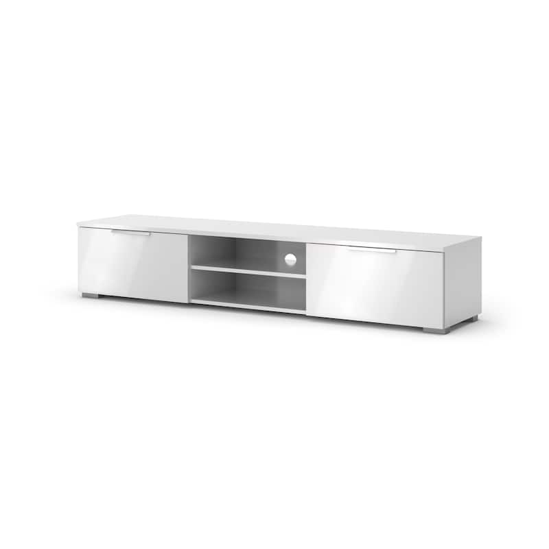 Porch & Den Match 2-Drawer and 2-Shelf TV Stand