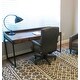 WYNDENHALL Brinkley SOLID ACACIA WOOD Modern Industrial 60 inch Wide Writing Office Desk