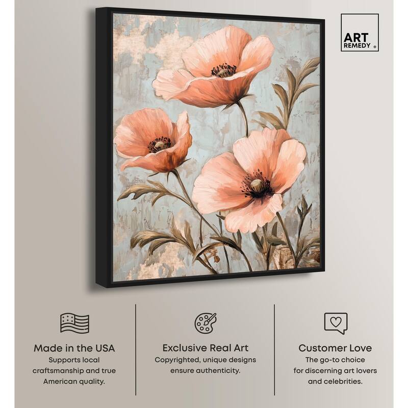 Artistic Blooms Canvas by Art Remedy