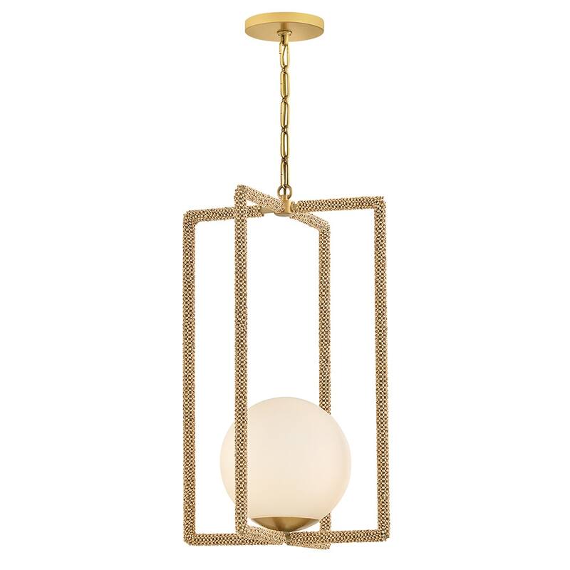 Hinkley Lighting 48517 Keona 16" Wide LED Pendant with Etched Glass