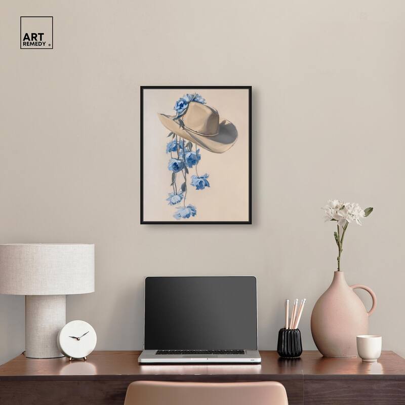 Brimming Blues II Canvas by Art Remedy