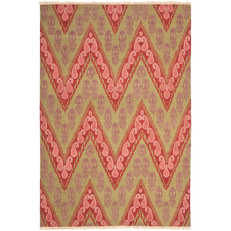 SAFAVIEH Couture Hand-knotted Larue Modern Wool Rug