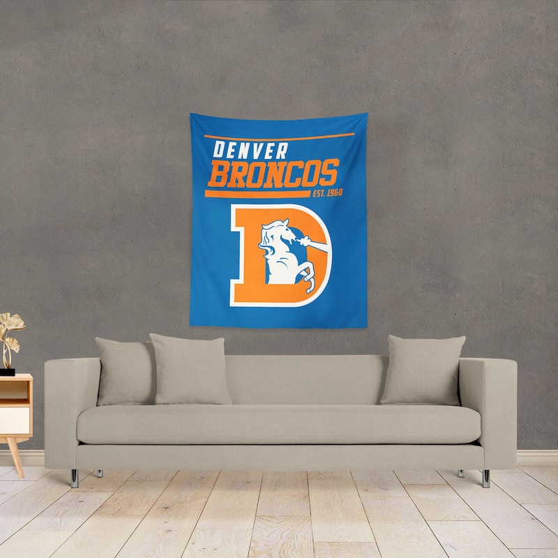 NFL Denver Broncos 40 YD Dash Legacy Wall Hanging - 34"x40"