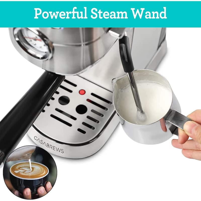 CASABREWS CM5418 Espresso Machine 20Bar Steam Milk Frothing Machine