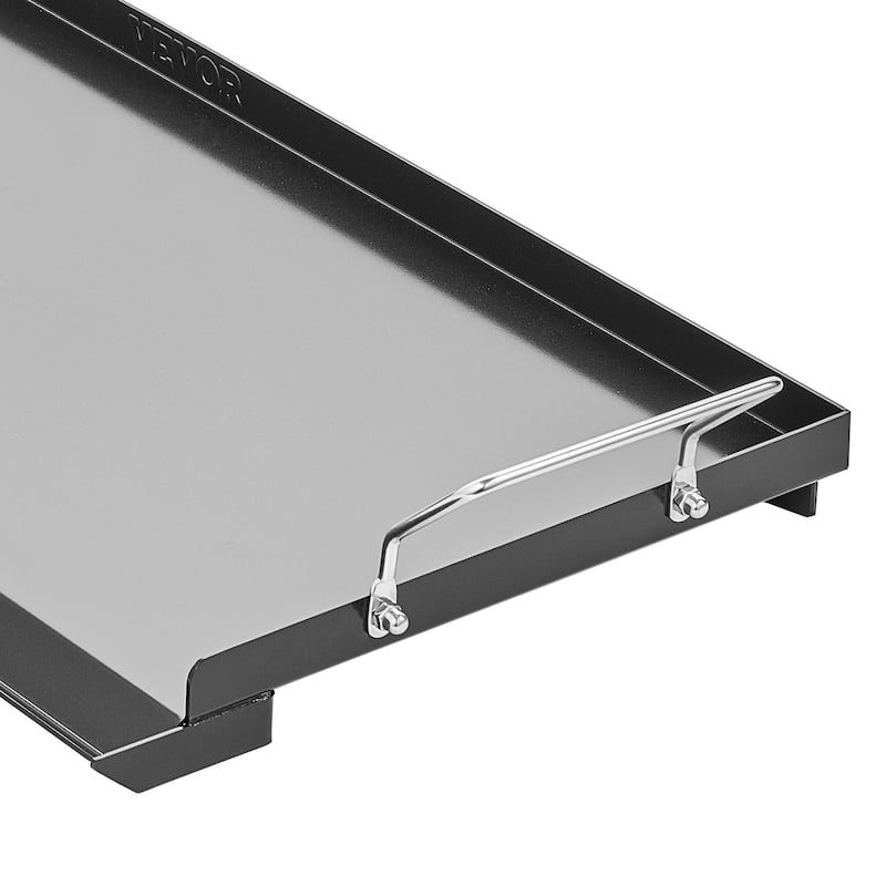 Anmytek Carbon Steel Flat Top Griddle Universal BBQ Grill Pan