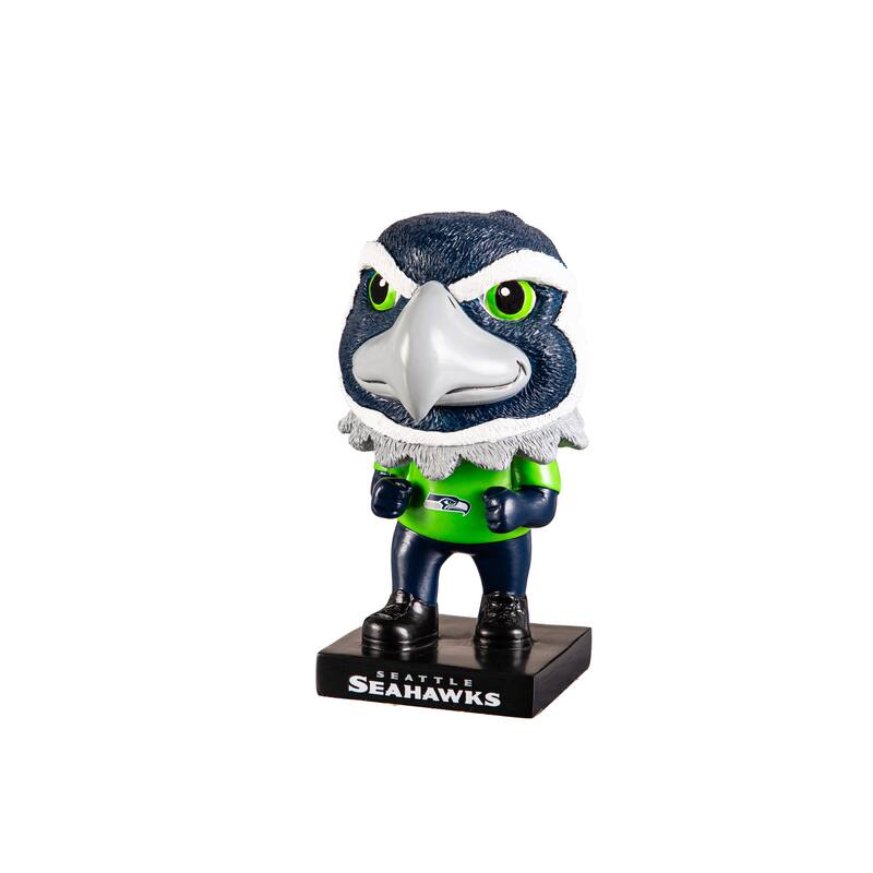 NFL Team Lil Big Head Resin Indoor/Outdoor Garden Desk Statue - Seattle Seahawks Mascot