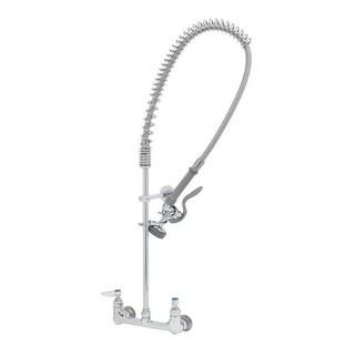 T and S Brass B-0133-B EasyInstall Pre-Rinse, Spring Action, Wall