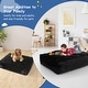 preview thumbnail 8 of 12, 57 x 57 Inch Crash Pad Sensory Mat with Foam Blocks and Washable Velvet Cover - 57" x 57" x 13" (L x W x H)