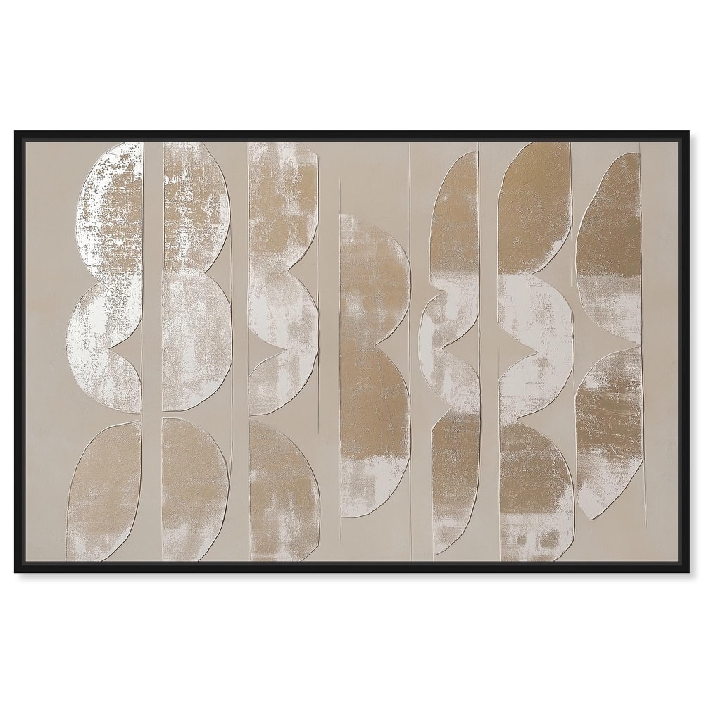 Columnar Shapes II Canvas by Art Remedy