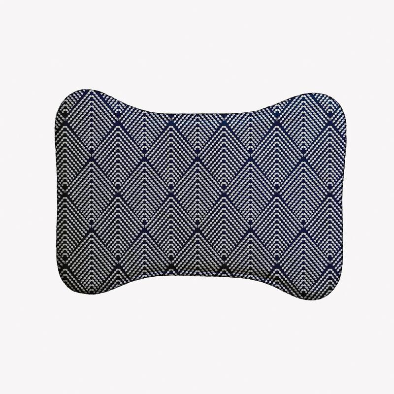 Lifeflor Pet Feeding Mat for Dogs and Cats - Blue - 19" x 14"-Bone