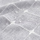 preview thumbnail 14 of 39, No Hooks Linen Textured Geometric Tassels Shower Curtain with Snap-in Liner