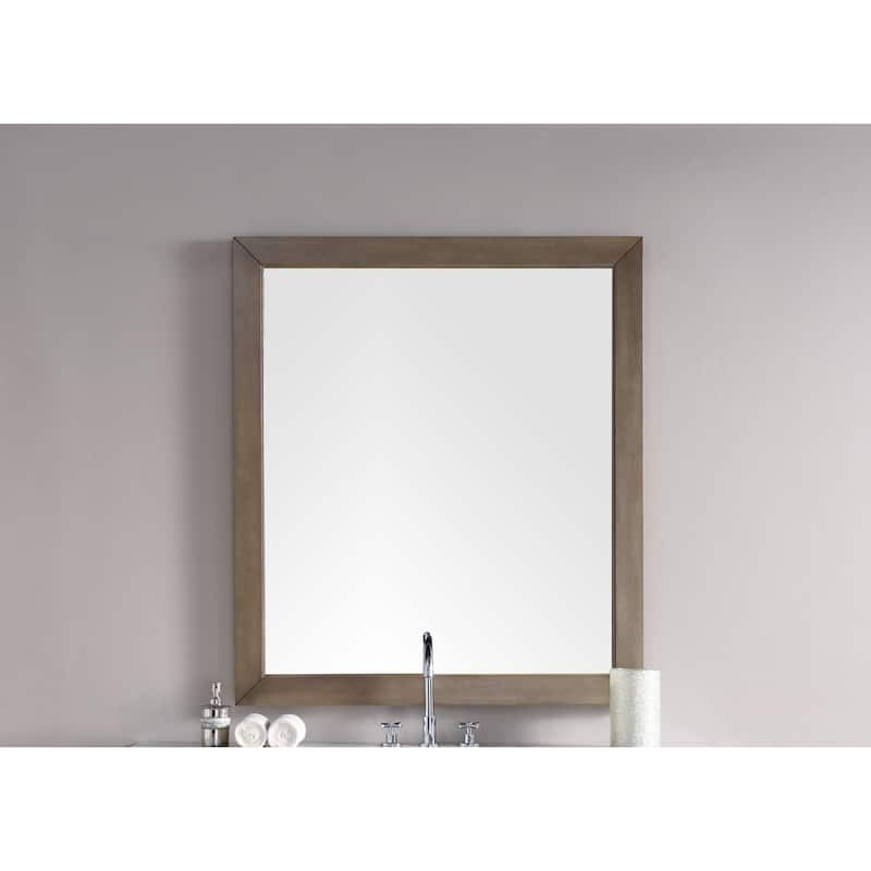 James Martin Vanities Chicago 42" x 48" Framed Bathroom Mirror