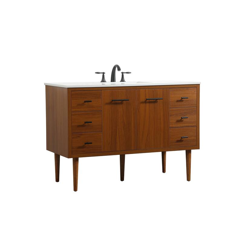Fern 36 - 48 Inch Single Bathroom Vanity
