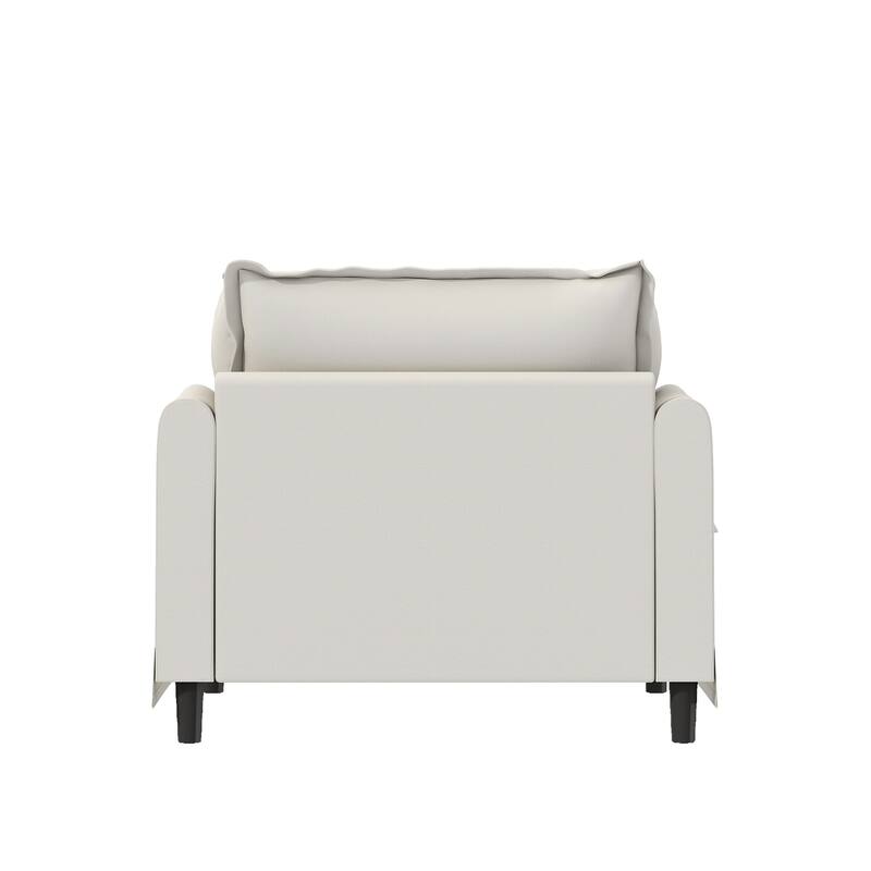 DIY Free Combination Sofa Set with Throw Pillows, Chenille Modular Sectional Sofa for Livingroom Upholstered Cloud Couch