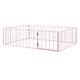 preview thumbnail 36 of 85, Metal Floor Bed Frame with Fence and Door for Kids' Bedroom