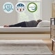 preview thumbnail 2 of 11, Lucid SureCool 6-Inch Gel Memory Foam Mattress, Medium-Firm Feel, Made in the USA