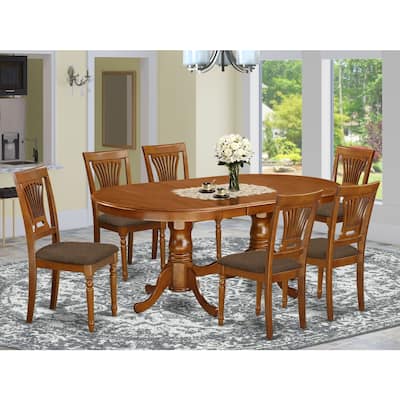Vintage Dining Room Set - Victorian Style Table & Chairs - 9 Piece Kitchen Set
