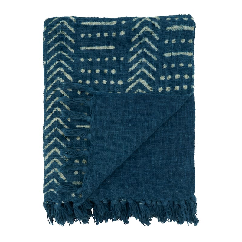 Mudcloth Design Throw