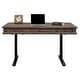 preview thumbnail 16 of 16, Carson Wood Electronic Sit/Stand Desk, Standing Desk, Gray