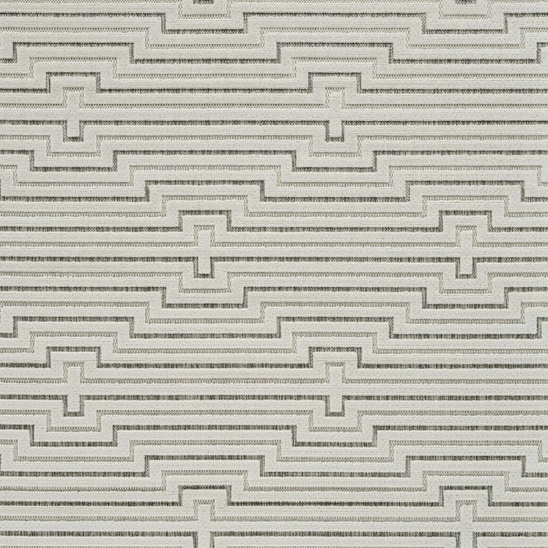 Elto Sleek Geometric Weather Resistant Current & Stylish Outdoor Rug