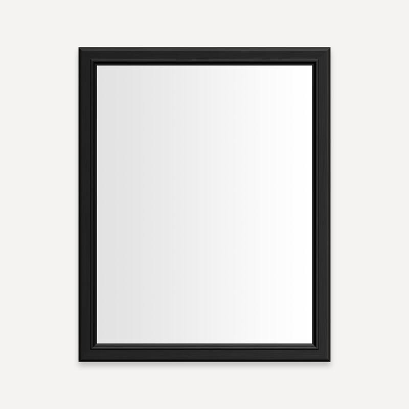 Robern DM2430BM Main Line 23-1/8" W x 29-7/8" H Traditional - Brushed Black