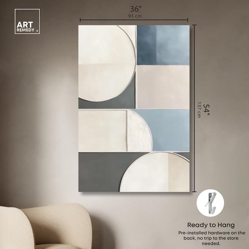 Saloni Walls Canvas by Art Remedy, Gallery Wrapped
