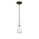preview thumbnail 1 of 0, Access Lighting Sherry - Glass Pendant - Cord - Oil Rubbed Bronze Finish - Opal Glass Shade Off White