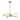 MLiAN 8-Light Sputnik 4.7" Opal Glass Globe Shade Linear Chandelier for Indoor Height Adjustable - N/A
