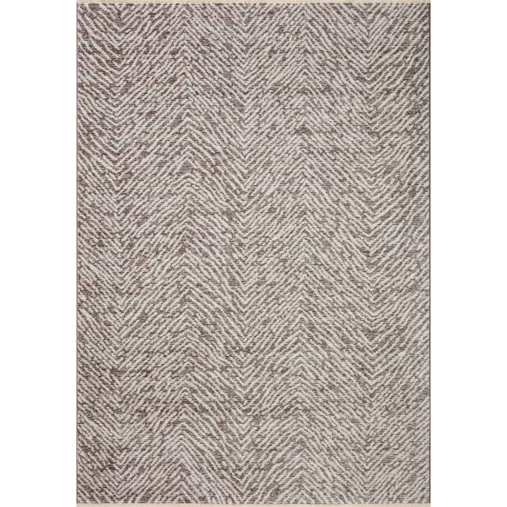 Alexander Home Rain Tribal Zebra Area Rug