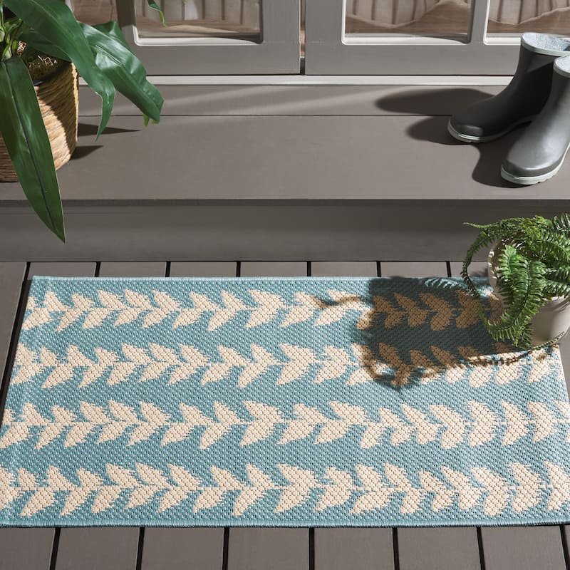 SAFAVIEH Courtyard Muguette Indoor/ Outdoor Rug