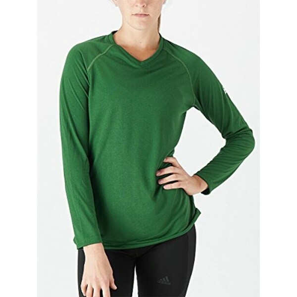 adidas women's climalite long sleeve tee