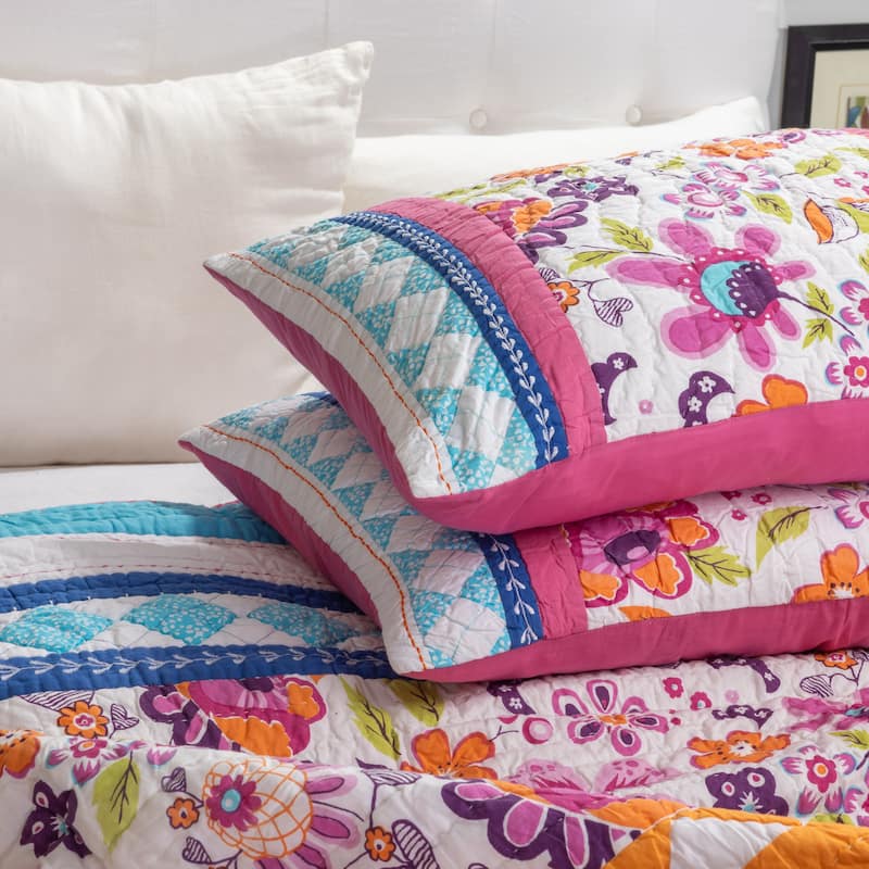 Carly Cotton Sham - Pink - Standard