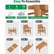 preview thumbnail 8 of 11, WINSOON 7-Piece HIPS All Weather Outdoor Patio Dining Sets with Umbrella Hole, 1-Table and 6-Chairs