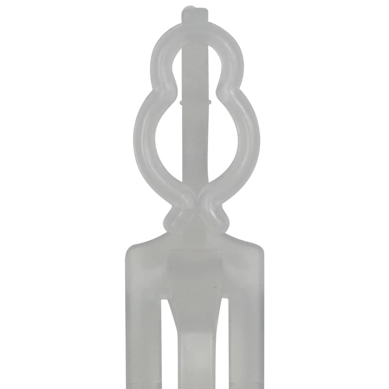26ct Clear Omni All-In-One Universal Gutter Shingle Light Clips