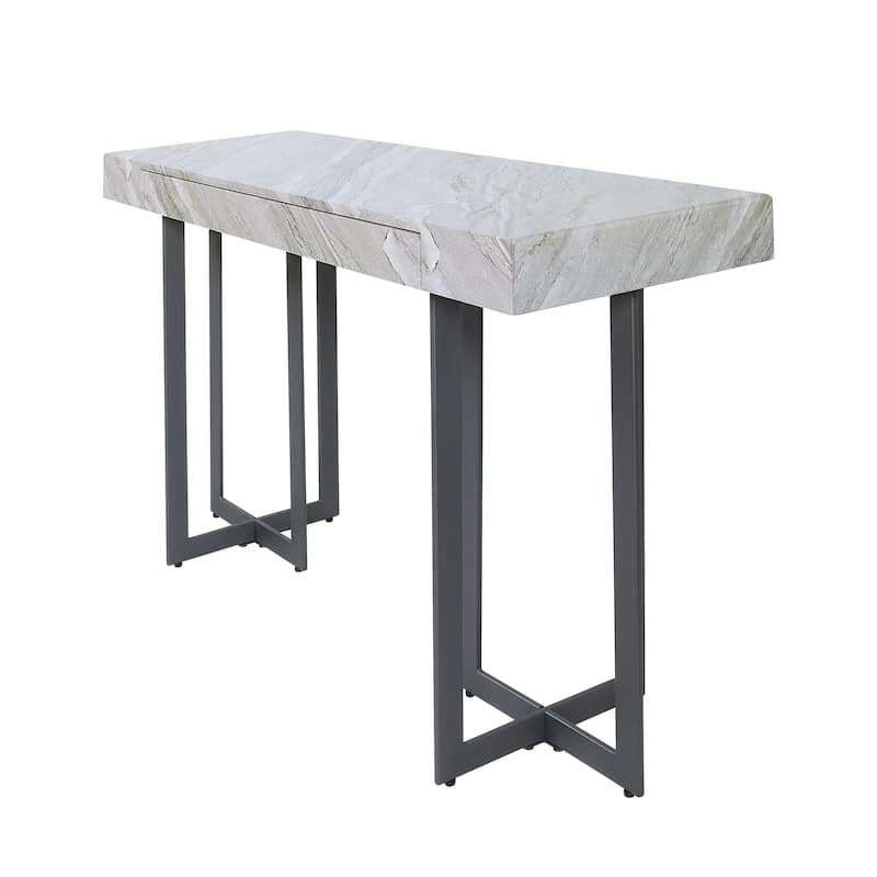 Granala Contemporary Steel 3-Piece Storage Coffee Table Set by Furniture of America